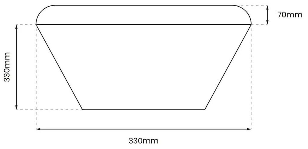 Stropné LED svietidlo NEMO, 1xLED 17W, (biely plast), B