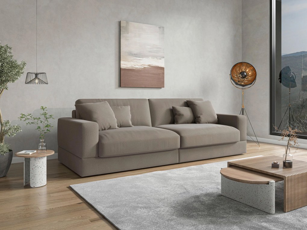 XXXLutz VEĽKÁ POHOVKA, textil, bahenná hnedá Sit & More - Sedačky - 000144027429