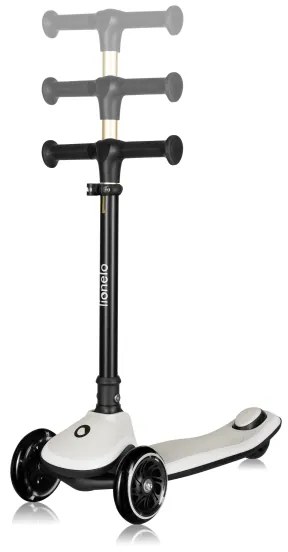 Lionelo - Detská kolobežka MEY 3xAAA Beige Sand