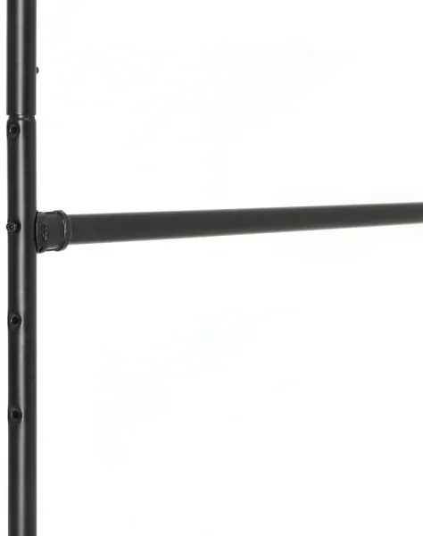 Mobilný stojanový vešiak LINEA čierny