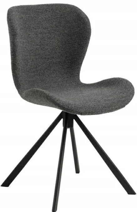 Otočná jídelní židle Batilda A1 antracit