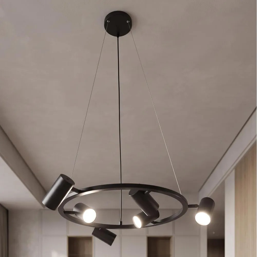 BRILAGI - Závesný luster SELE 6xGU10/30W/230V čierny