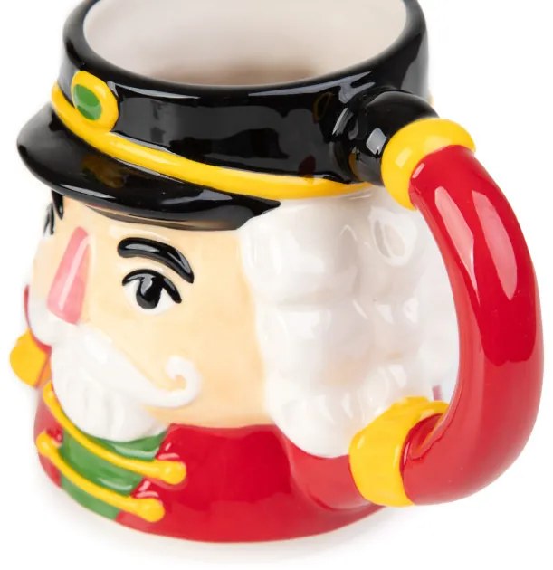 Hrnček NUTCRACKER SHAPE červený 873299 400 ml