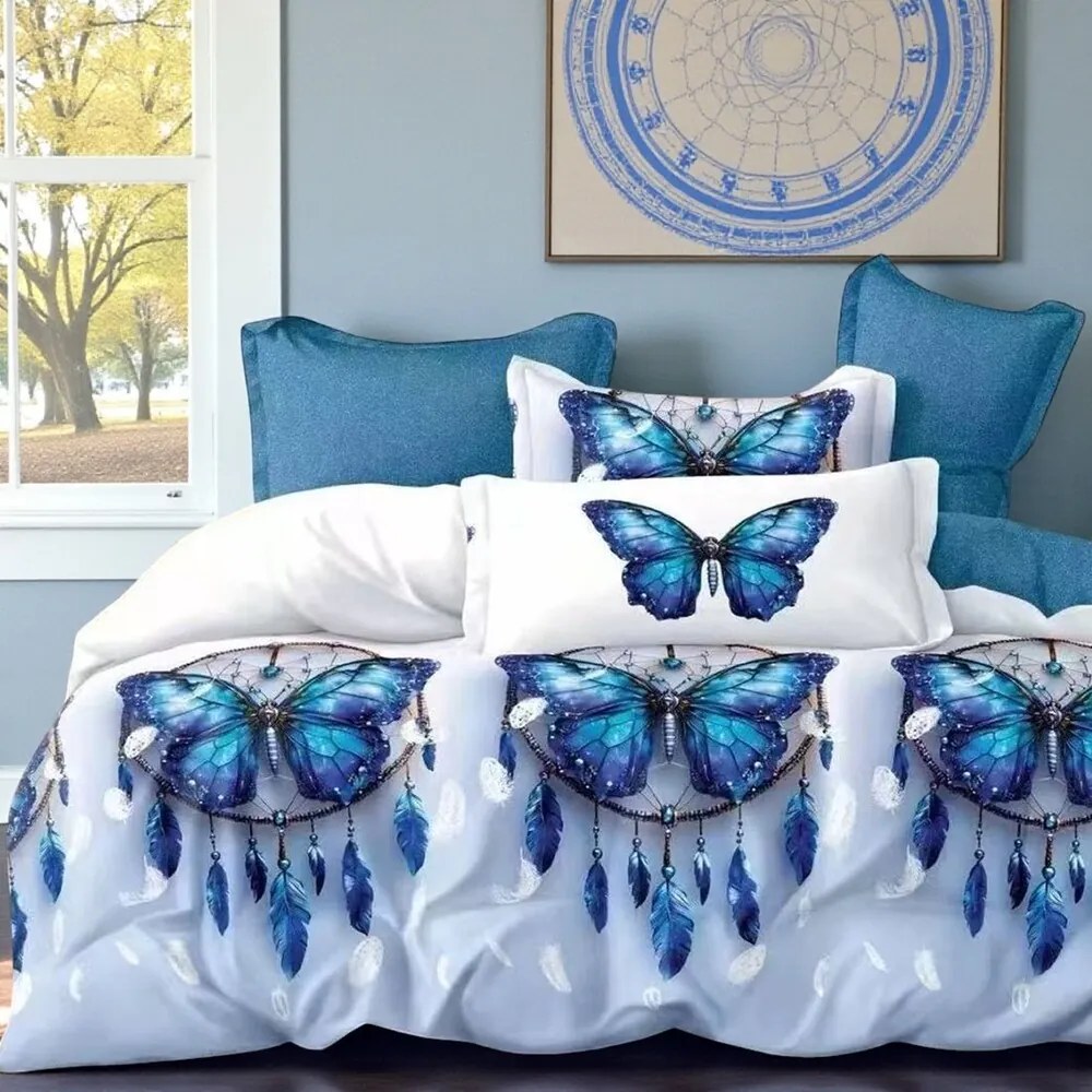 Obliečky VARMA BUTTERFLY 7-dielna sada 140x200 cm