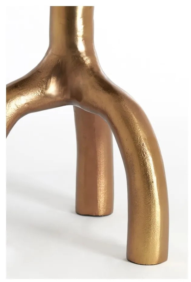 Kovový okrúhly odkladací stolík ø 40,5 cm Mello – Light &amp; Living