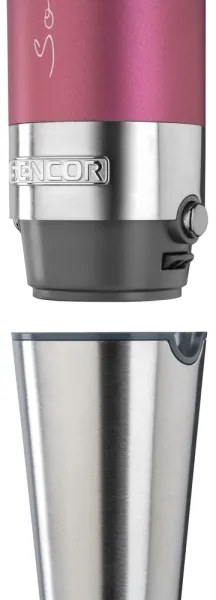 Sencor - Tyčový mixér 4v1 1200W/230V nerez/ružová