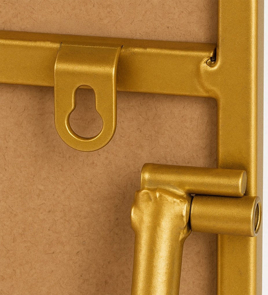 Zrkadlo Gurnee 150x50 cm - zlaté lesklé