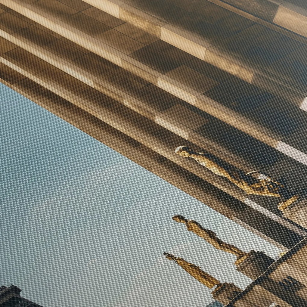 Obraz z Trocaderského námestia, Paríž (120x50 cm)