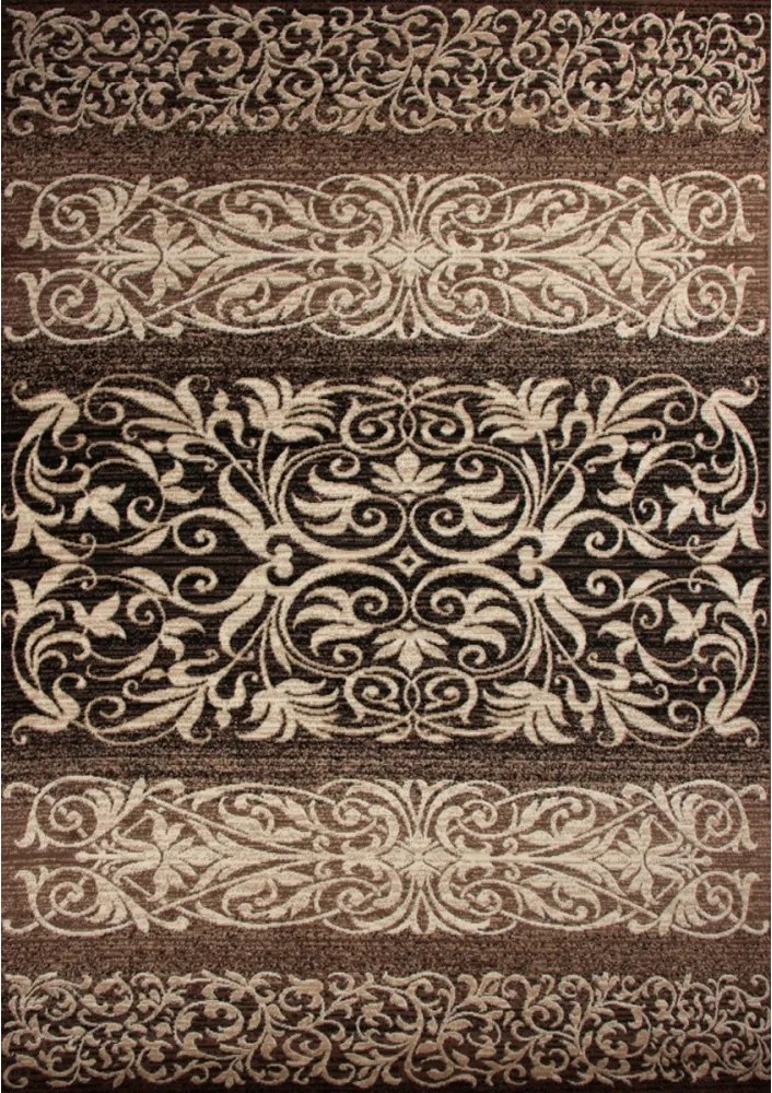 Kusový koberec PP Lionel hnedý, Velikosti 180x250cm