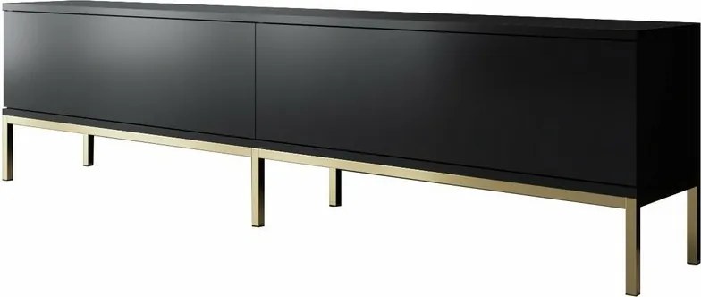 Televízny stolík Lord Black and Gold