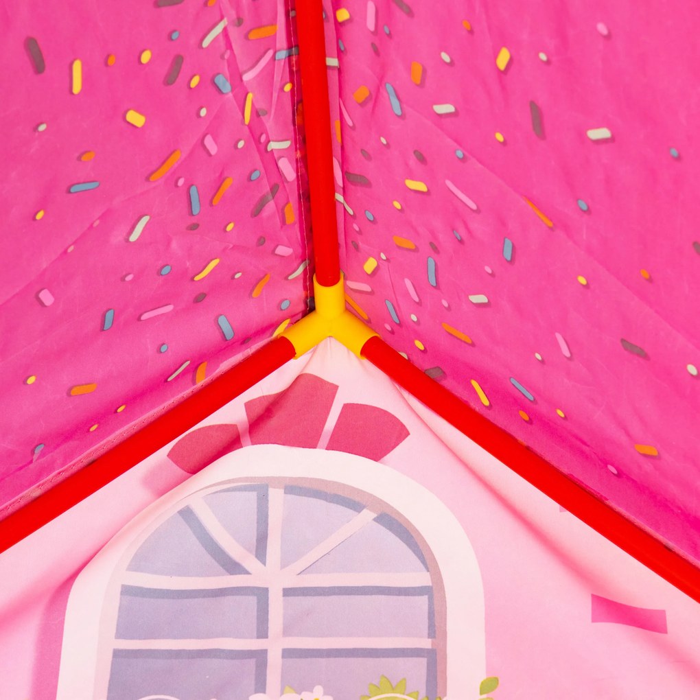 Farebný detský stan IPLAY - domček 96×73×102 cm