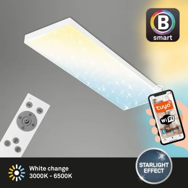 Brilo - LED Stmievateľný prisadený panel FRAMELESS LED/28W/230V Wi-Fi Tuya + DO