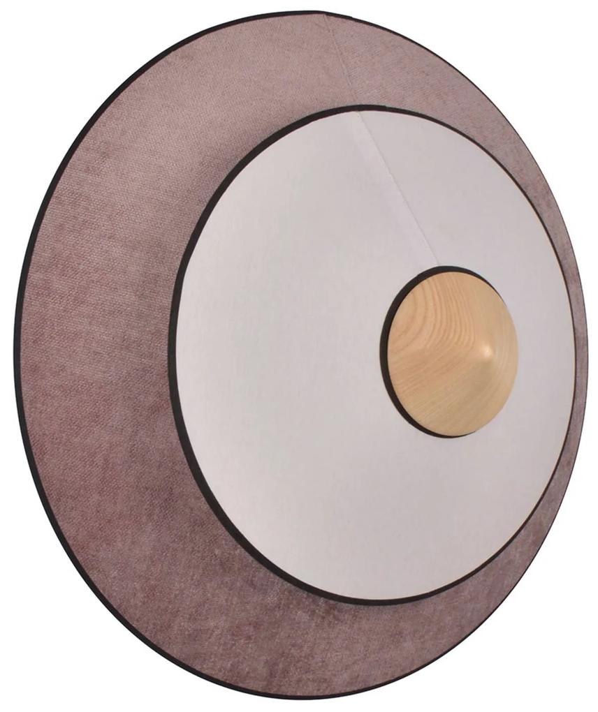 Forestier Cymbal S nástenné LED svietidlo ružové