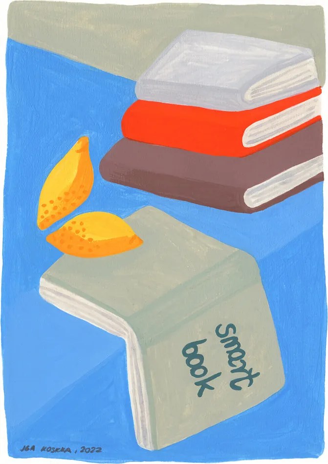 Moikka Plagát Smart Book by Iga Kosicka 40x50 cm