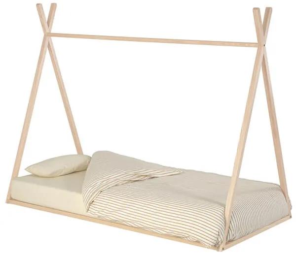 Detská posteľ silar 90 x 190 cm prírodná MUZZA