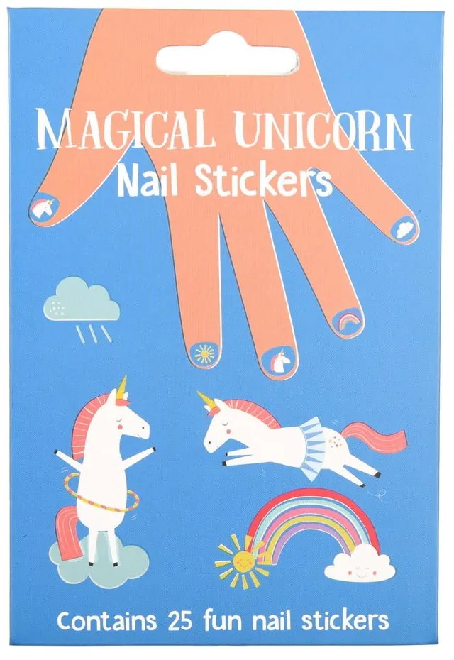Kreatívna súprava Magical Unicorn – Nail stickers – Rex London