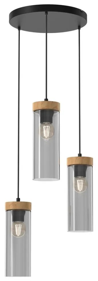 Luster na lanku ELICA 3xE27/60W/230V