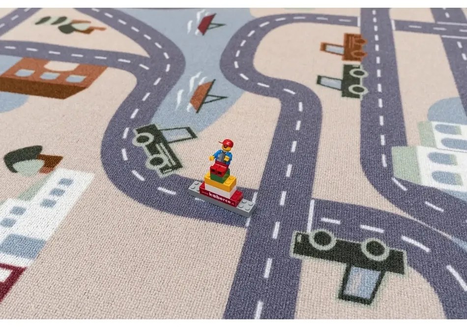 Vopi Detský kusový koberec Scanroad, 80 x 150 cm