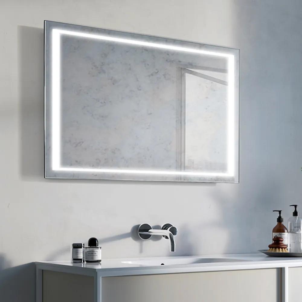 Zrkadlo Vitus LED - antique Rozmer zrkadla: 100 x 63 cm