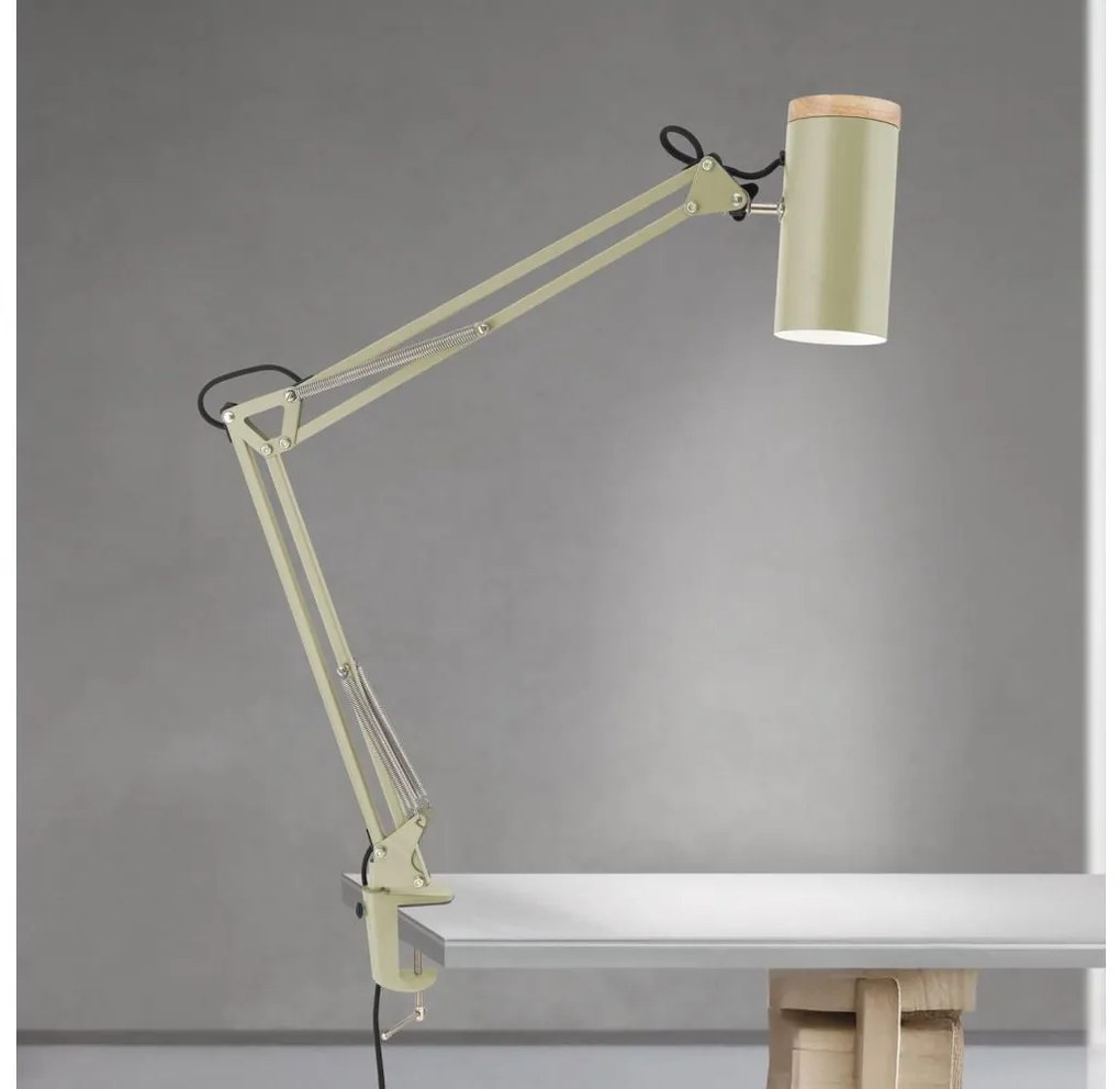Orion - Stolná lampa s klipom GILI 1xE27/40W/230V zelená