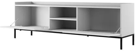 Tv stolík/skrinka Tuzzirt 2K, Farby: biela