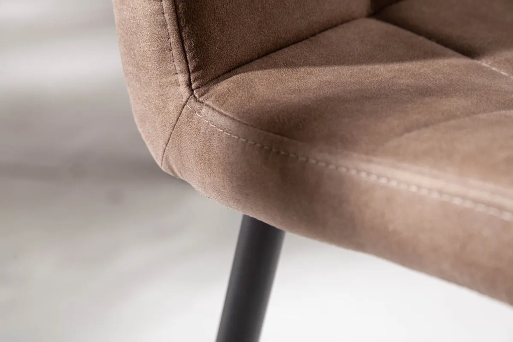Dizajnová stolička Modern antik taupe