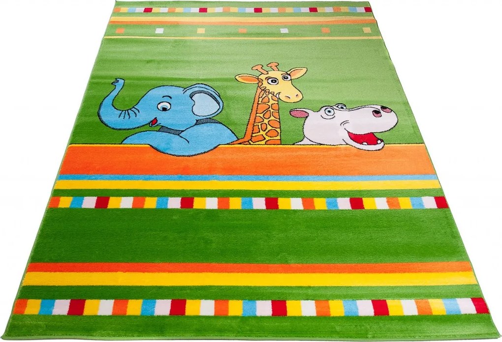 TA Koberec C760A ZELENÝ KINDER CFV