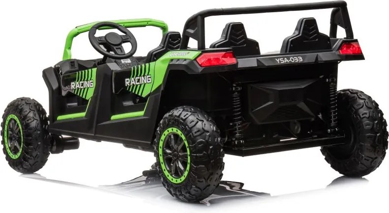LEAN CARS Elektrická bugina Buggy A033 4x4 24V zelená