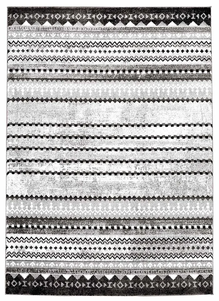 Dekorstudio Moderný koberec MODA SOFT sivý 1136 Rozmer koberca: 80x150cm