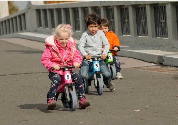 Funny Wheels - odrážadlo 2v1 RIDER SPORT modrá/čierna