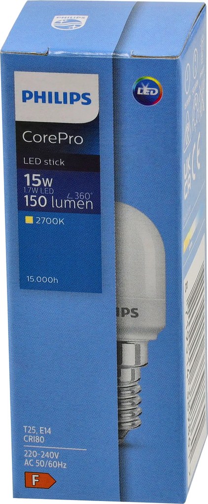 LED žiarovka E14 1,7W 150lm T25 2700K - tepla biela
