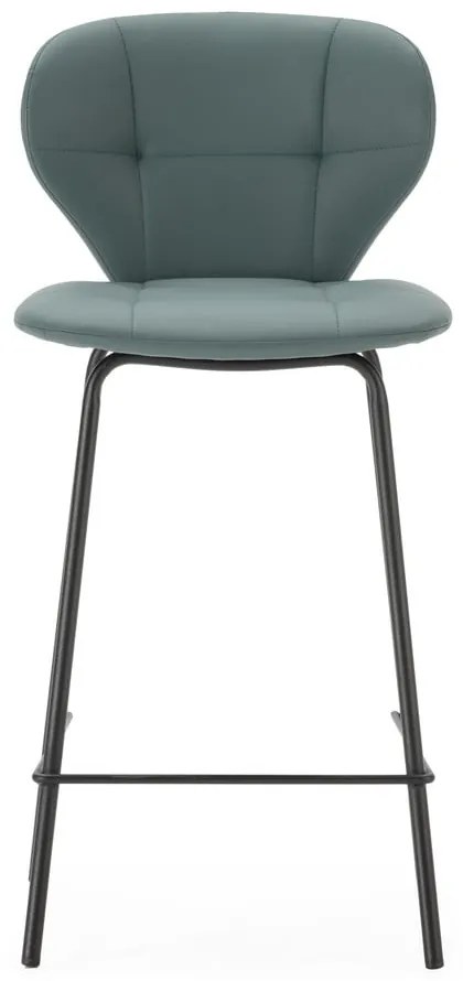Zelené barové stoličky v súprave 2 ks (výška sedadla 67 cm) Maura – Marckeric