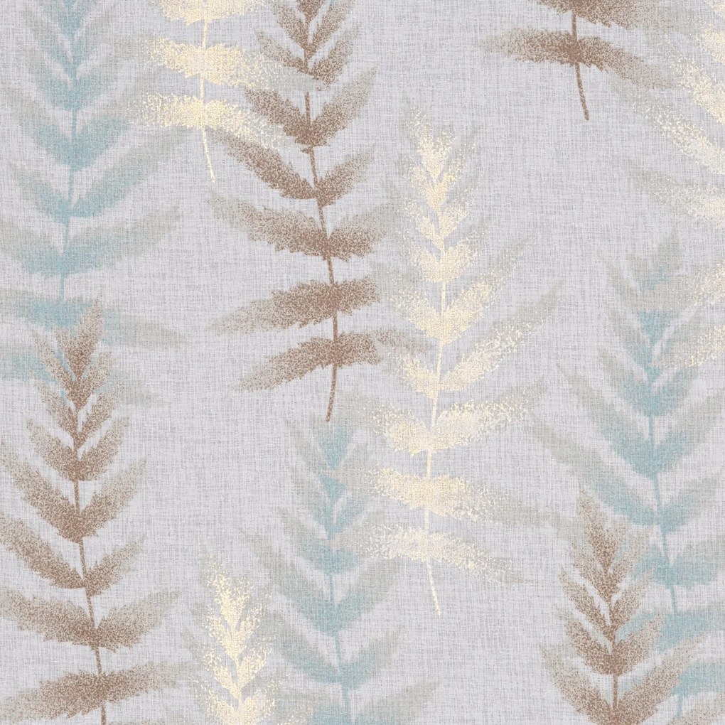 ZÁVES NA KRÚŽKOCH RUTI 140X250 CM LISTY