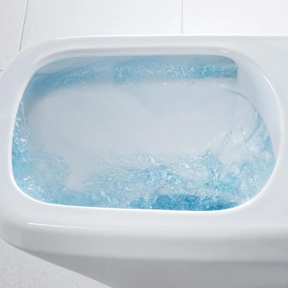 DURAVIT DuraStyle závesné WC Rimless s hlbokým splachovaním, 370 x 540 mm, biela + sedátko so sklápacou automatikou (SoftClose), 45510900A1