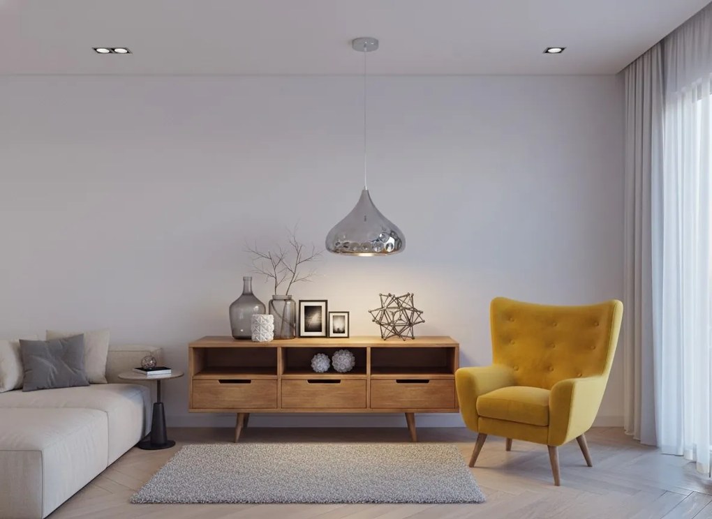 Stropné svietidlo TooLight Gold I strieborné