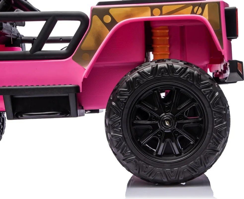 Ramiz Auto Jeep Monster ružové