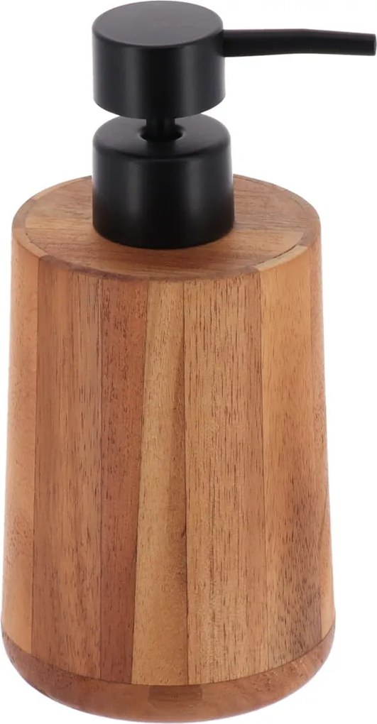 Dávkovač mydla Acacia, hnedá/s čiernymi prvkami, 200 ml