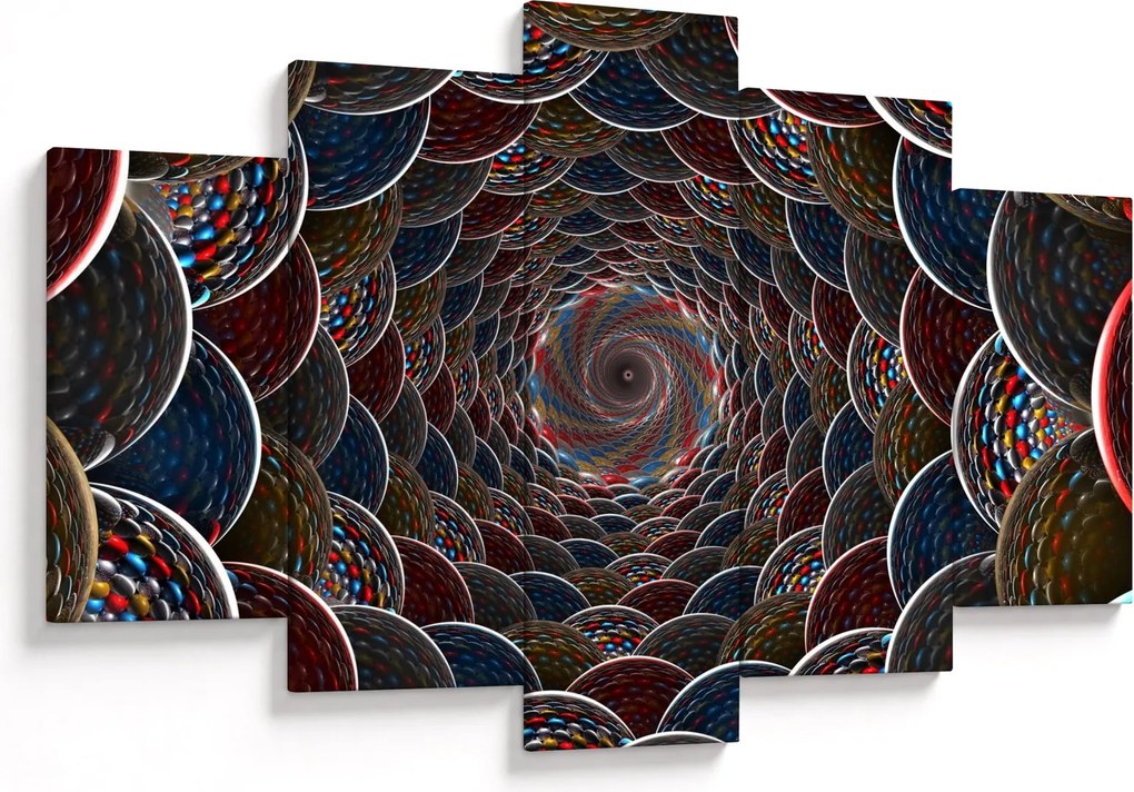 Obraz - Vír (150x105 cm)