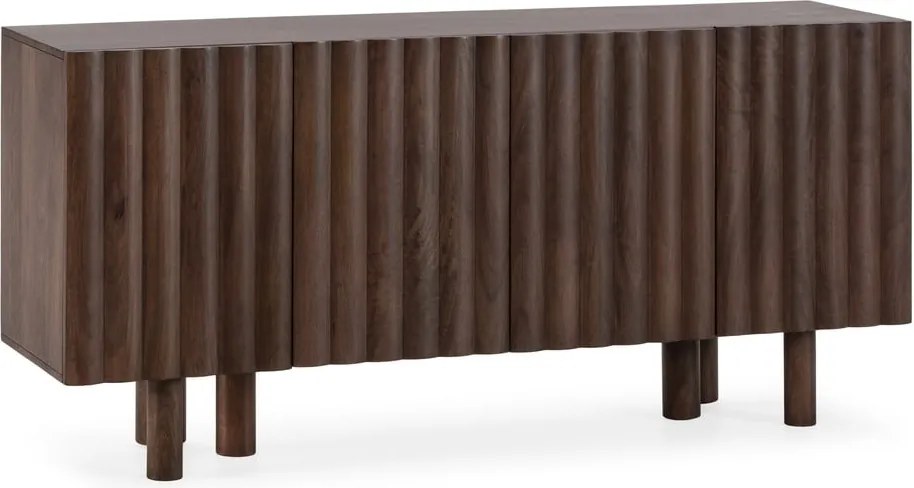 Hnedá komoda z mangového dreva 160x80x40 cm Tamira – MOME