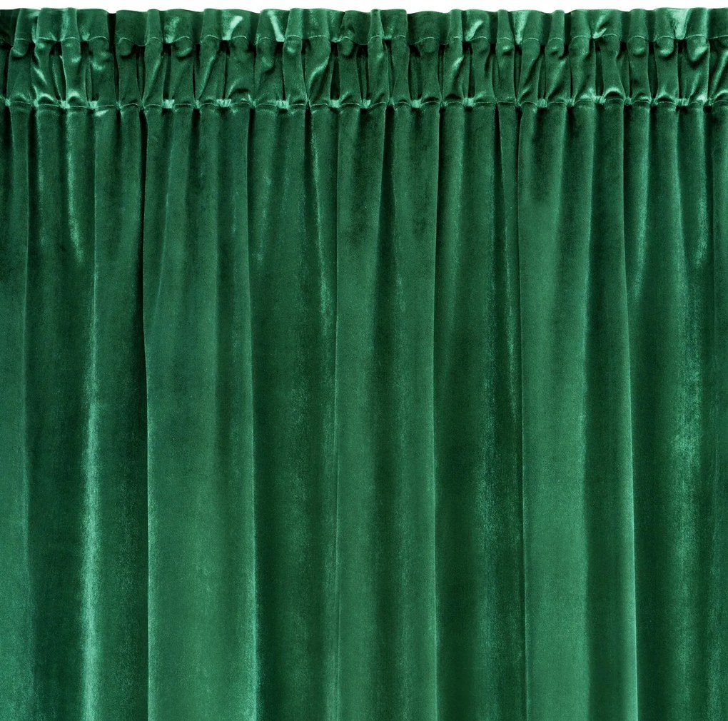 ZATEMŇOVACÍ ZÁVES NA PÁSKE SAMANTA 140X270 CM ZELENÁ