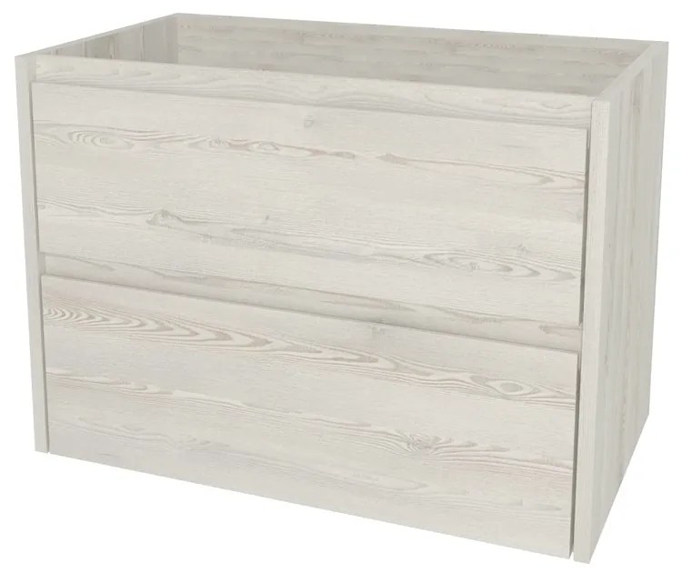Mereo Opto, kúpeľňová skrinka 81 cm, Multidecor, White Loft Pine, MER-CN991SWLP1