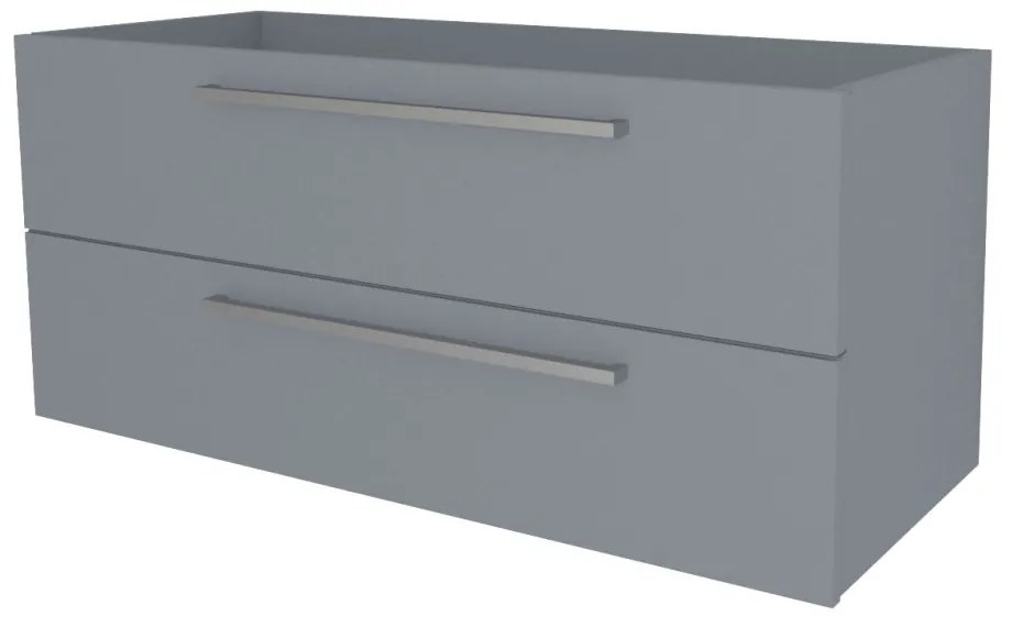 Mereo Bino, kúpeľňová skrinka 121 cm, Multidecor, Monumentálna sivá, MER-CN693SMSO1