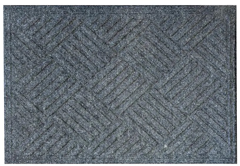 Rohož Geometric K-501-1 40x60 cm šedá