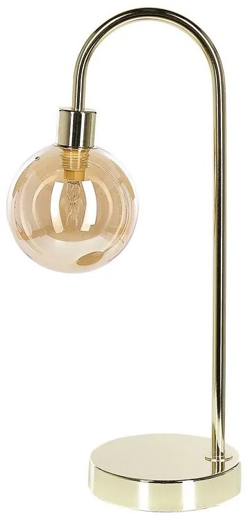 Stolná lampa zlatá RAMIS Beliani