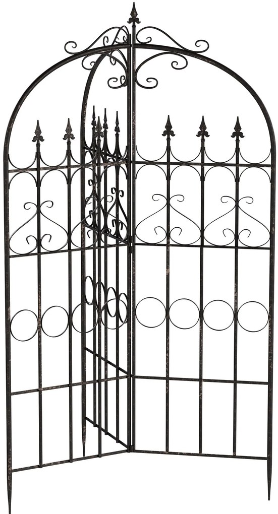 Mriežka na popínavé rastliny Flowton - bronz