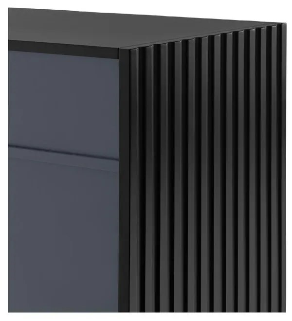 Čierna komoda Teulat Doric