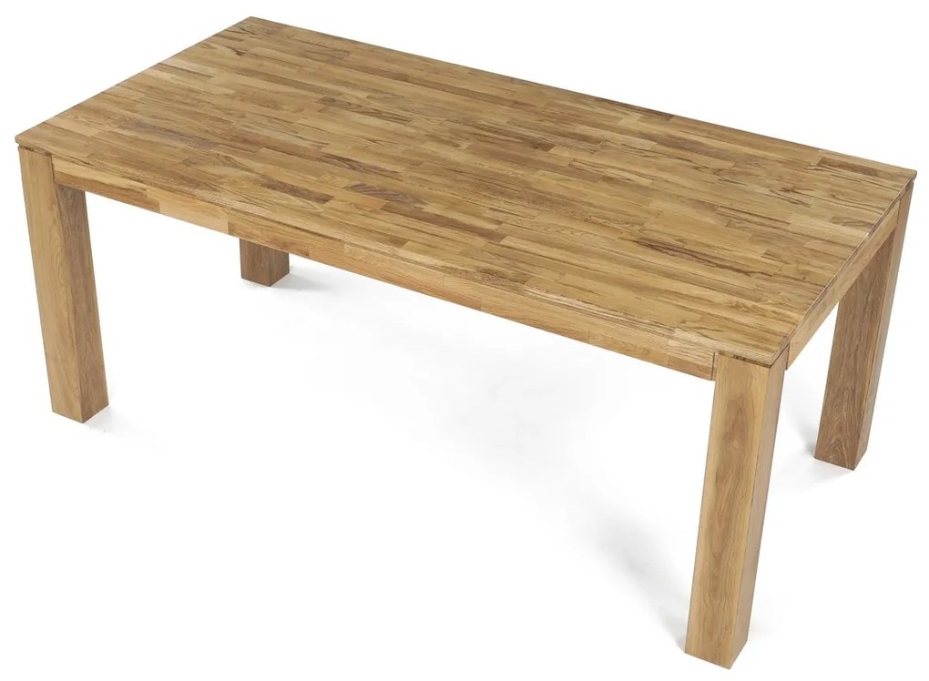 Jedálenský stôl 180 x 90 cm, dub, XXL