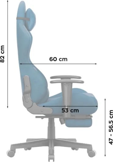 Herná stolička Force 5.7 Blue