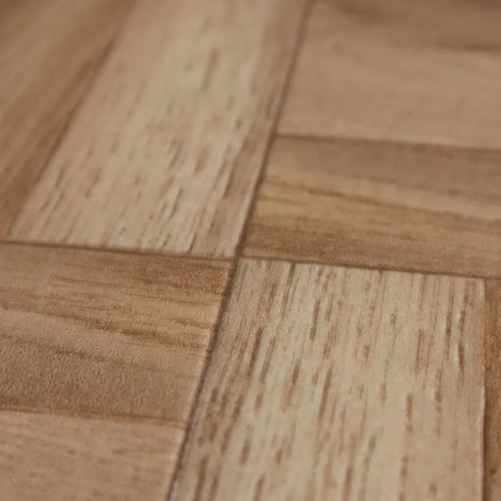 Gerflor, PVC podlaha - lino AladinTex Home 0025 Ardentes, na mieru, šíře 4m, hnedá, bez podkladu, obývacia izba