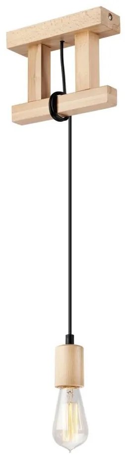 Lamkur Luster na lanku LEON 1xE27/60W/230V LA34805